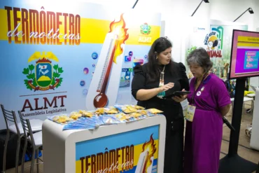 Termometro de noticias ganha destaque na ALMT em evento