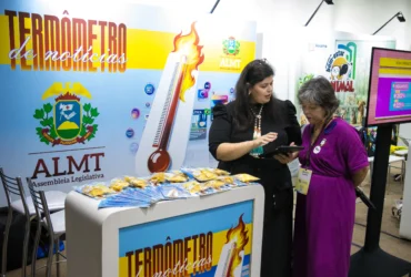 Termometro de noticias ganha destaque na ALMT em evento
