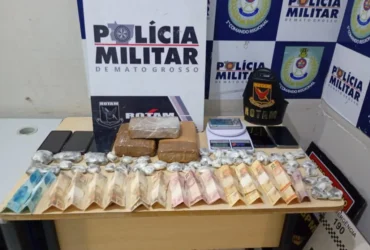 Rotam prende homem por tráfico de drogas em Cuiabá