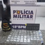 Rotam prende homem por tráfico de drogas em Pontes e Lacerda