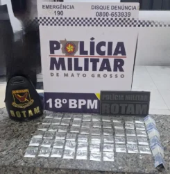 Rotam prende homem por tráfico de drogas em Pontes e Lacerda