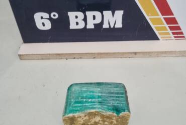 Jovem é preso por tráfico de drogas durante operação da PM em Cáceres