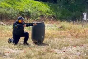 Guarda Civil Municipal de Lucas do Rio Verde inicia capacitação com arma longa e fuzil T4