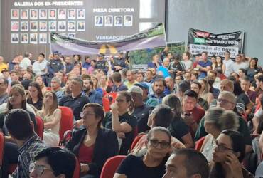 Audiência pública lota Câmara e expõe debate sobre futuro da BR-163 em Lucas do Rio Verde