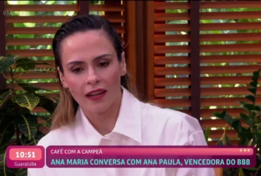 BBB26: Ana Paula Renault afirma que não sabia ser favorita após vitória no reality