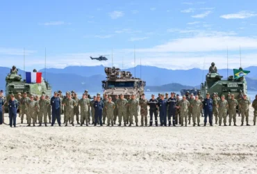 Marinha francesa realiza missão de treinamento conjunto no Brasil