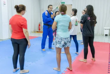 Aulas de defesa pessoal