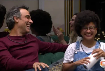 BBB26: Milena faz proposta inesperada a Tadeu Schmidt na reta final