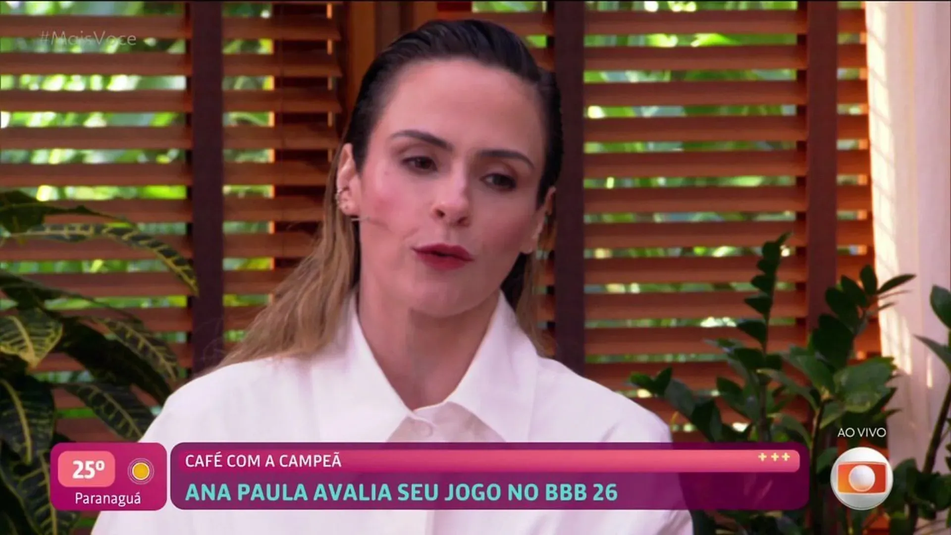 BBB26: Ana Paula Renault detalha planos para administrar prêmio milionário