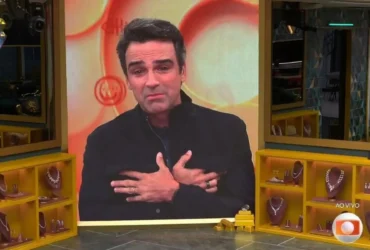 BBB26: Tadeu Schmidt quebra protocolo e emociona ao revelar luto a Ana Paula