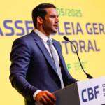 Só se fala nisso: presidente da CBF nega interferência por Neymar na Seleção durante visita a Cuiabá