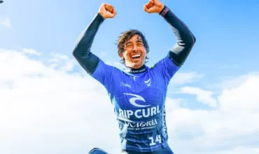 Surfe: Miguel Pupo conquista etapa de Bells Beach e abre temporada com vitória