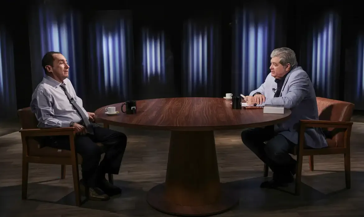 Datena recebe Jorge Kajuru em programa da TV Brasil nesta terça-feira