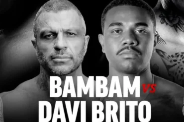 Davi britto passa mal e davibritto é socorrido às pressas durante preparação para luta contra kleber bambam