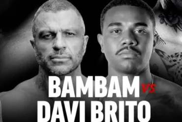 Davi britto passa mal e davibritto é socorrido às pressas durante preparação para luta contra kleber bambam