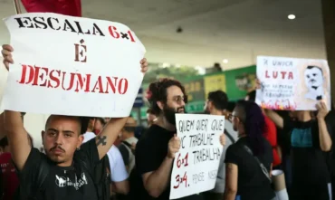 Fim da escala6x1 é principal bandeira nos atos do 1º de Maio no país