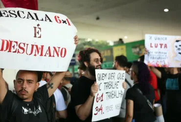 Fim da escala6x1 é principal bandeira nos atos do 1º de Maio no país