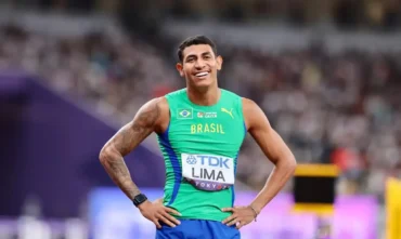 Atletismo: Erik Cardoso bate marca histórica nos 100 m, mas recorde não é homologado