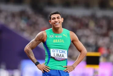 Atletismo: Erik Cardoso bate marca histórica nos 100 m, mas recorde não é homologado