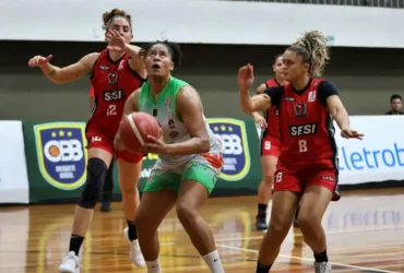 Basquete feminino tem duelo entre Sesi Araraquara e Santo André com transmissão neste domingo (19)