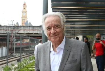 Datena entrevista maestro João Carlos Martins em programa na TV Brasil