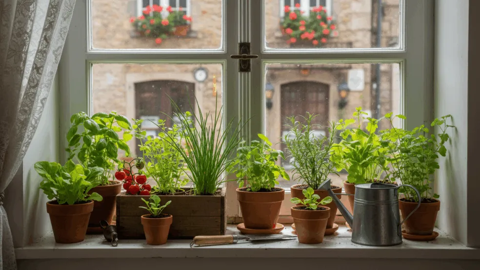 Escolha das plantas