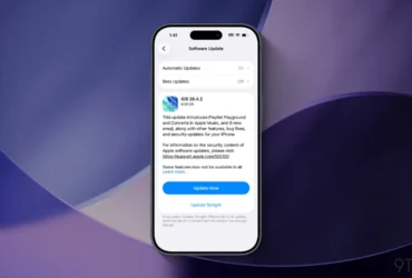 A Apple lançou o iOS 26.4.2 para iPhone; veja as novidades.