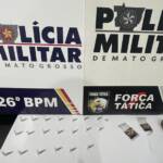 Suspeito é preso por tráfico de drogas e revela atuação sob ordens de facção criminosa em Nova Mutum