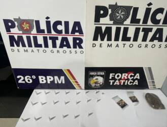Suspeito é preso por tráfico de drogas e revela atuação sob ordens de facção criminosa em Nova Mutum