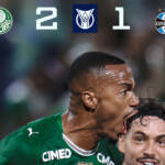TROPEÇO EM BARUERI: Grêmio sofre com desfalques e perde para o Palmeiras por 2 a 1