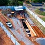 Avanço no saneamento básico: elevatória é liberada para operação e deve beneficiar 20 mil moradores em Lucas do Rio Verde