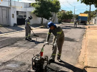 Tapa buracos em Cuiabá