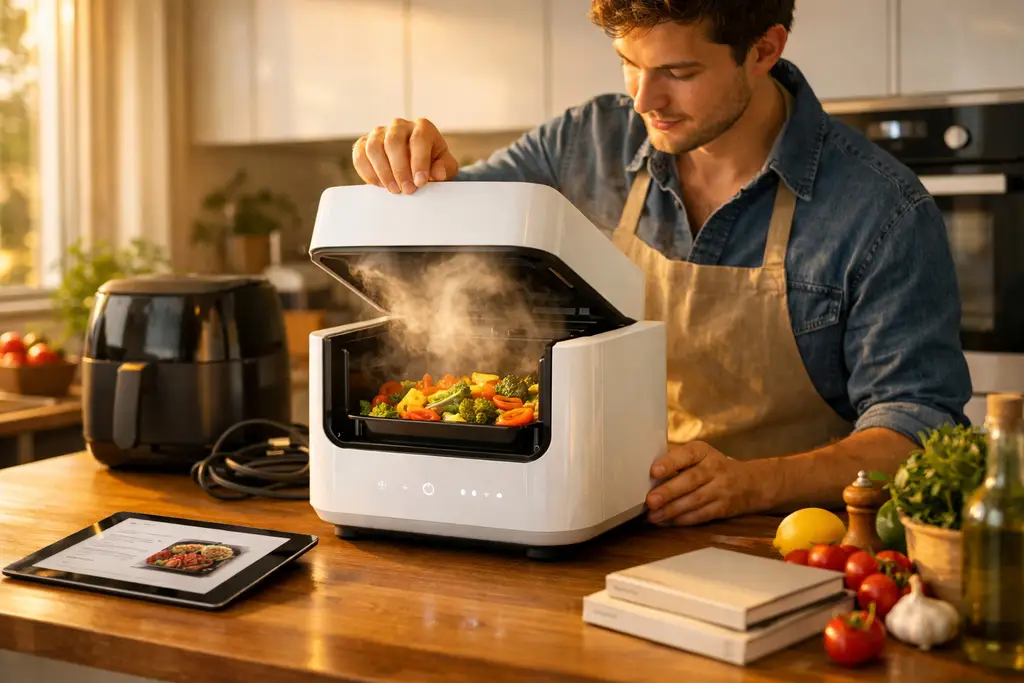 Usar air fryer