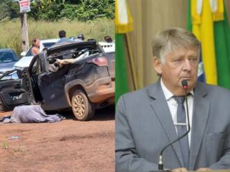 Presidente da Câmara de Sinop morre em acidente na BR-163