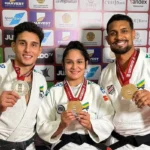 Judô conquista sete medalhas para o Brasil no Grand Slam de Astana