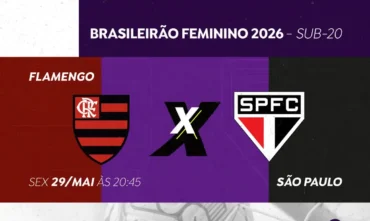 Flamengo enfrenta São Paulo na final do Brasileirão Feminino Sub-20 com transmissão da TV Brasil nesta sexta-feira
