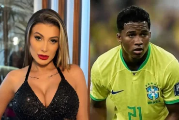 Andressa Urach envia conselho à esposa de Endrick após convocação da Seleção Brasileira