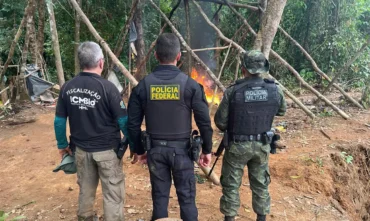 Operação da Polícia Federal intensifica combate a garimpo ilegal na Amazônia