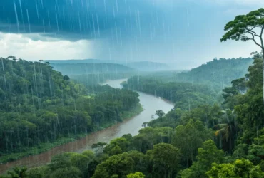 Juína 15/05/2026: sexta nublada com chuva e calor em alta