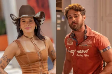 Beijo entre Ana Castela e André Luiz agita gravações de Coração Acelerado