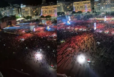Shakira leva Copacabana à lotação máxima em megashow esperado no Lobacabana