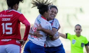 Bahia vence o Internacional e sobe na tabela do Brasileirão Feminino