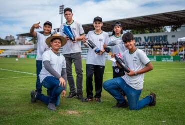4ª Olimpíada Municipal de Foguetes transforma ciência em espetáculo educativo em Lucas do Rio Verde