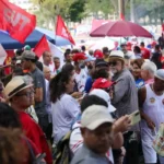 Protesto em Brasília defende fim da escala 6×1 e direito ao descanso
