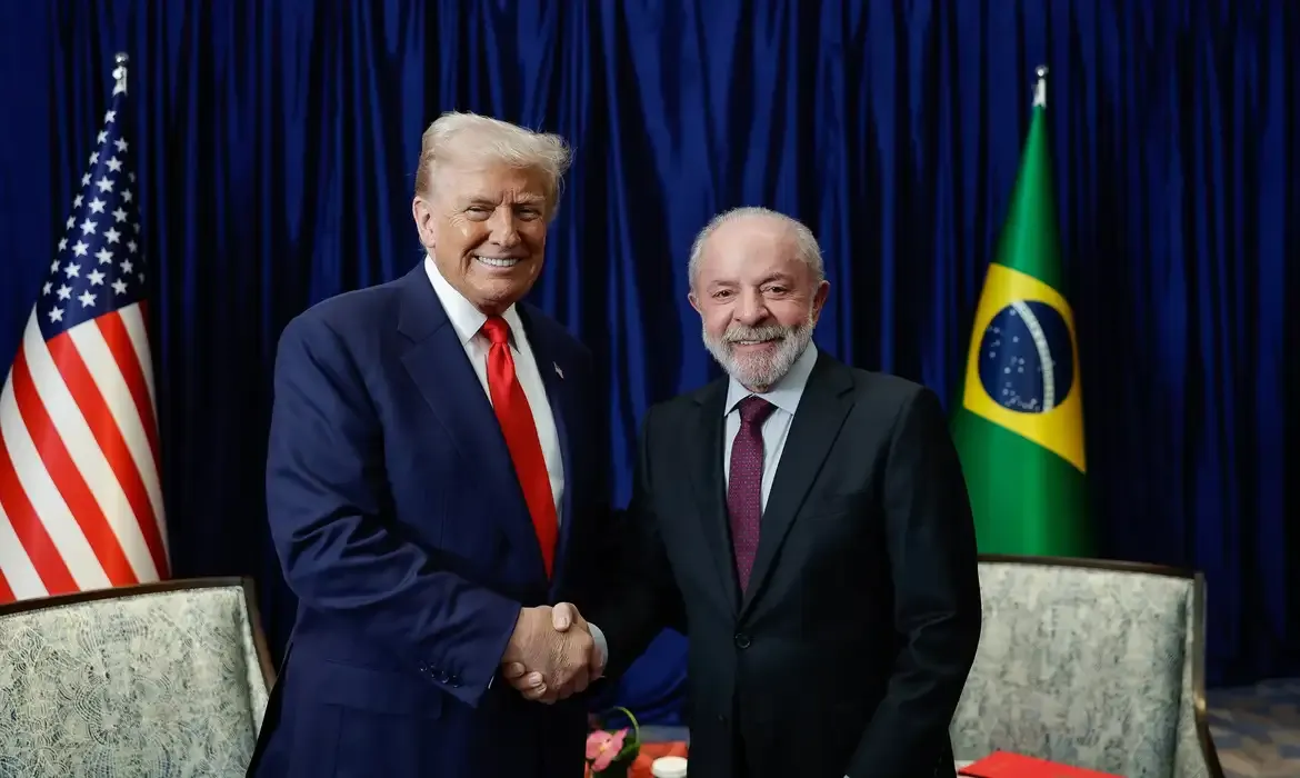 Lula discute comércio e segurança em reunião com Trump nos EUA