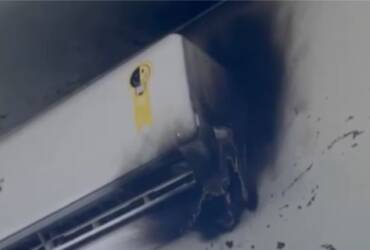 Agilidade de funcionários evita que princípio de incêndio em ar-condicionado se alastre em escola estadual em Sorriso