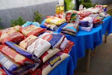 Além do palco Secretaria de Cultura destina alimentos arrecadados em Mostra de Dança à entidade social