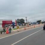 Obras do BRT avançam com implantação de estações em Várzea Grande