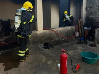 Bombeiros combatem incêndios em residências de Confresa e Cáceres