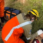 Criança é atingida por anzol na pálpebra durante pescaria e mobiliza Corpo de Bombeiros em Lucas do Rio Verde